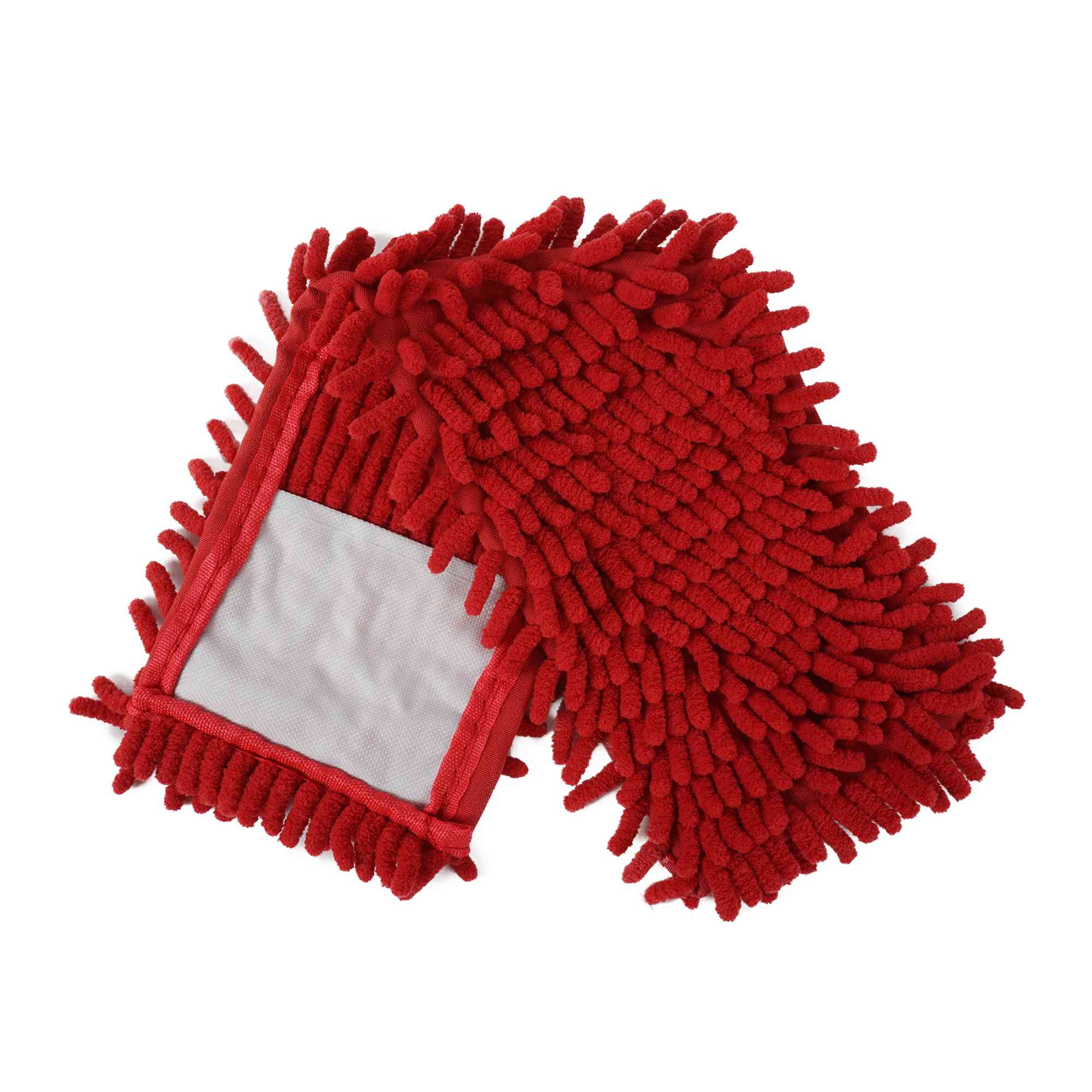 Насадка змінна для швабри з мікрофібри шиньйон "1000 пальців", червона Eco Fabric